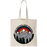 Find Your Path Leave Your Mark Outdoor Camping Retro Bag