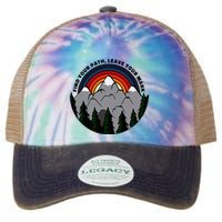 Find Your Path Leave Your Mark Outdoor Camping Retro Legacy Tie Dye Trucker Hat