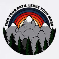 Find Your Path Leave Your Mark Outdoor Camping Retro Cool Comfort Performance Bucket Hat