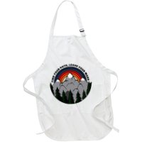 Find Your Path Leave Your Mark Outdoor Camping Retro Apron