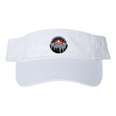 Find Your Path Leave Your Mark Outdoor Camping Retro Visor