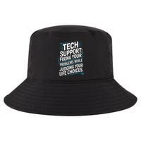 Fixing Your Problems While Judging Your Life Choices Cool Comfort Performance Bucket Hat