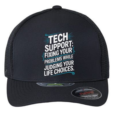 Fixing Your Problems While Judging Your Life Choices Flexfit Unipanel Trucker Cap