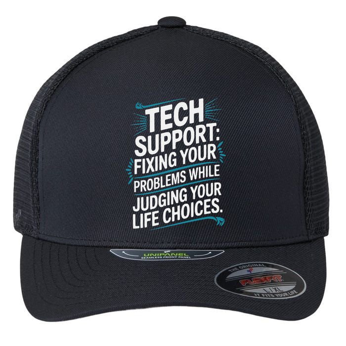 Fixing Your Problems While Judging Your Life Choices Flexfit Unipanel Trucker Cap