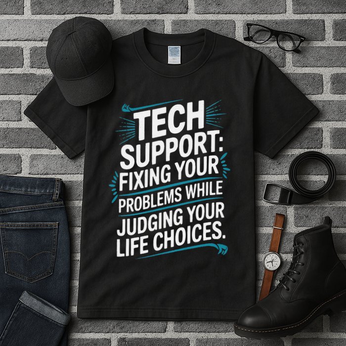Fixing Your Problems While Judging Your Life Choices Tall T-Shirt
