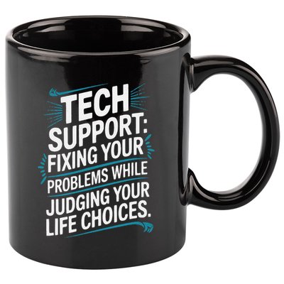 Fixing Your Problems While Judging Your Life Choices 11oz C Handle Ceramic Mug