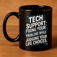 Fixing Your Problems While Judging Your Life Choices 11oz C Handle Ceramic Mug