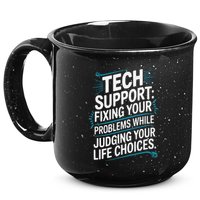 Fixing Your Problems While Judging Your Life Choices 15oz Campfire Ceramic Mug