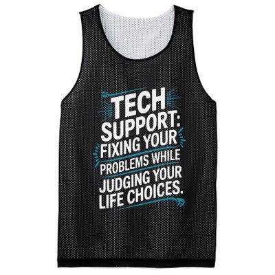 Fixing Your Problems While Judging Your Life Choices Mesh Reversible Basketball Jersey Tank