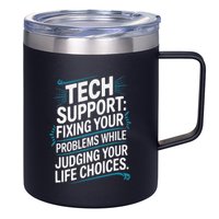 Fixing Your Problems While Judging Your Life Choices 12oz Stainless Steel Coffee Mug