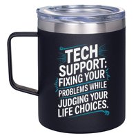 Fixing Your Problems While Judging Your Life Choices 12oz Stainless Steel Coffee Mug