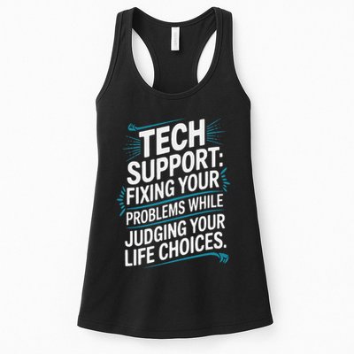 Fixing Your Problems While Judging Your Life Choices Womens Tank Top