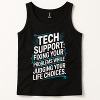 Fixing Your Problems While Judging Your Life Choices Tank Top