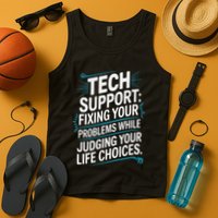Fixing Your Problems While Judging Your Life Choices Tank Top