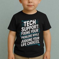 Fixing Your Problems While Judging Your Life Choices Toddler T-Shirt