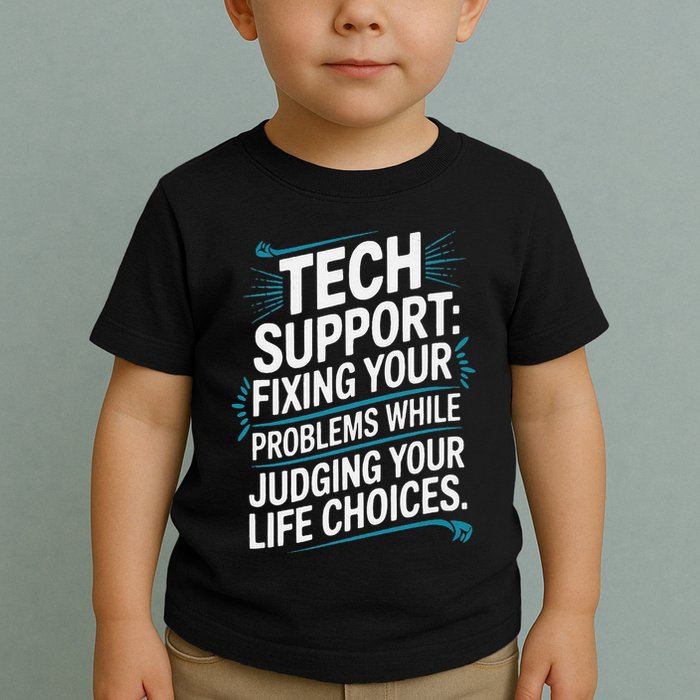 Fixing Your Problems While Judging Your Life Choices Toddler T-Shirt