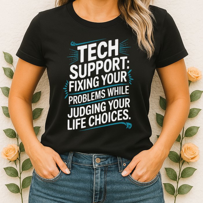 Fixing Your Problems While Judging Your Life Choices Womens T-Shirt