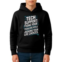 Fixing Your Problems While Judging Your Life Choices Kids Hoodie