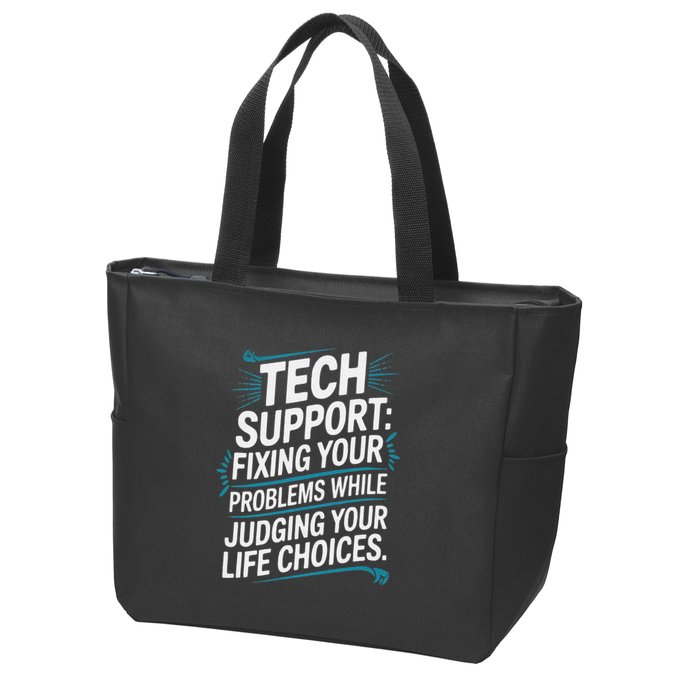 Fixing Your Problems While Judging Your Life Choices Zip Tote Bag