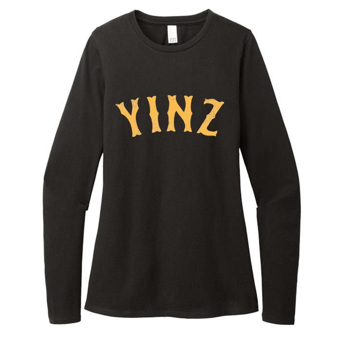 Funny Yinz Pittsburgh Pennsylvania Yinzer Souvenir Womens CVC Long Sleeve Shirt