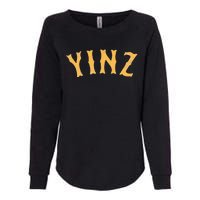 Funny Yinz Pittsburgh Pennsylvania Yinzer Souvenir Womens California Wash Sweatshirt