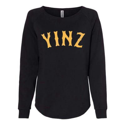 Funny Yinz Pittsburgh Pennsylvania Yinzer Souvenir Womens California Wash Sweatshirt