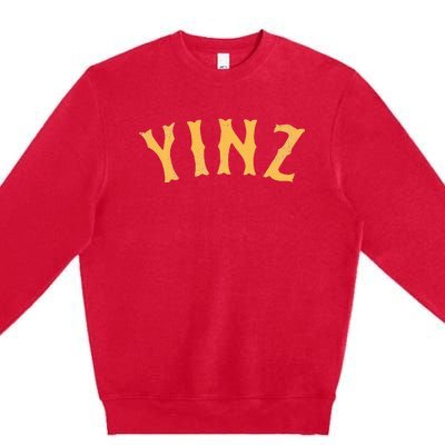 Funny Yinz Pittsburgh Pennsylvania Yinzer Souvenir Premium Crewneck Sweatshirt