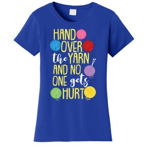 Funny Yarn Pun For Crocheting Lovers Gift Women's T-Shirt