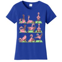 Flamingo Yoga Poses Meditation Namaste Spiritual Zen Gift Women's T-Shirt