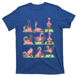 Flamingo Yoga Poses Meditation Namaste Spiritual Zen Gift T-Shirt