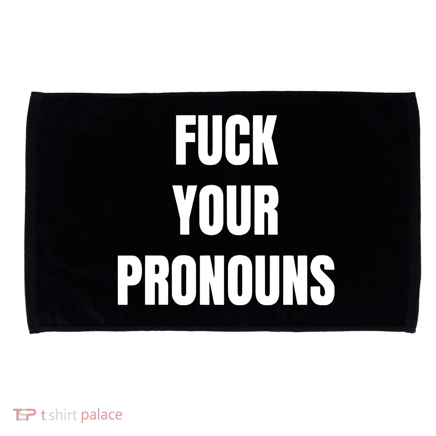 Fuck Your Pronouns Microfiber Hand Towel