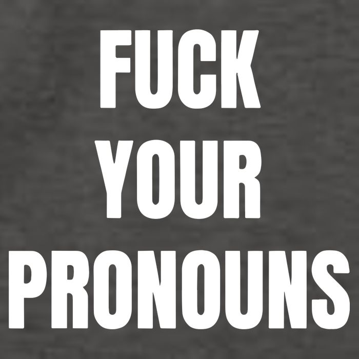 Fuck Your Pronouns Vector Backpack