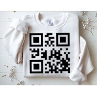 Fuck You Qr Code Funny Offensive Joke Sweatshirt