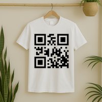 Fuck You Qr Code Funny Offensive Joke T-Shirt
