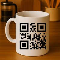 Fuck You Qr Code Funny Offensive Joke Mug