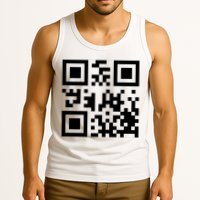 Fuck You Qr Code Funny Offensive Joke Tank Top