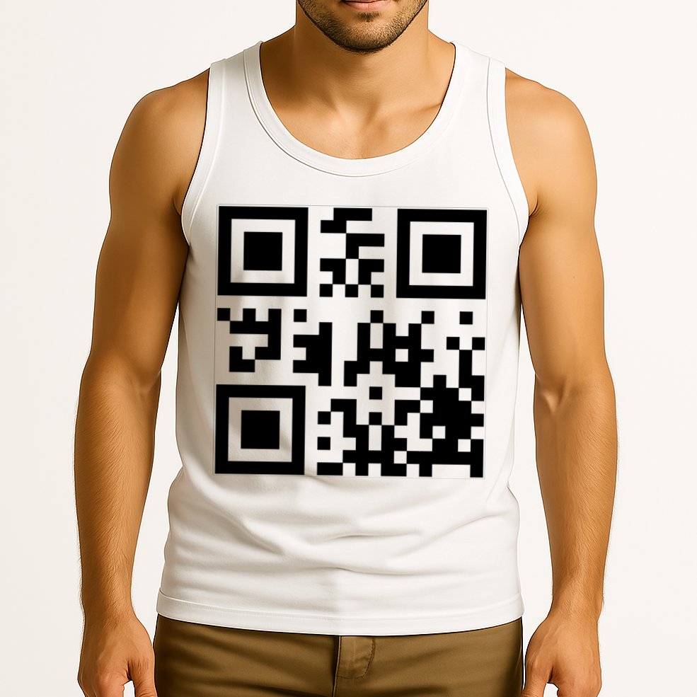 Fuck You Qr Code Funny Offensive Joke Tank Top