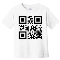 Fuck You Qr Code Funny Offensive Joke Toddler T-Shirt