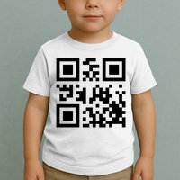 Fuck You Qr Code Funny Offensive Joke Toddler T-Shirt
