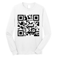 Fuck You Qr Code Long Sleeve Shirt