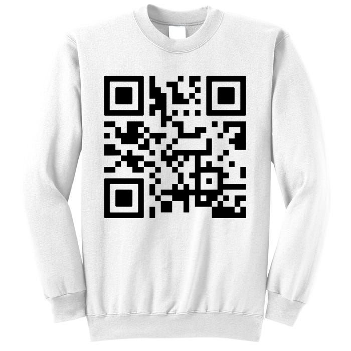 Fuck You Qr Code Sweatshirt