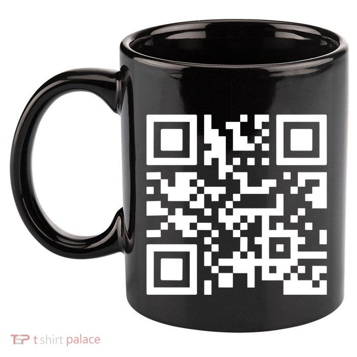 Fuck You Qr Code 11oz C Handle Ceramic Mug