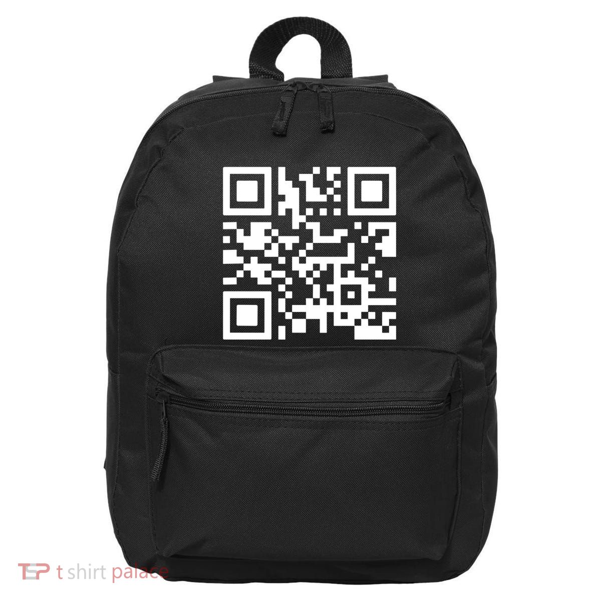 Fuck You Qr Code 16 in Basic Backpack