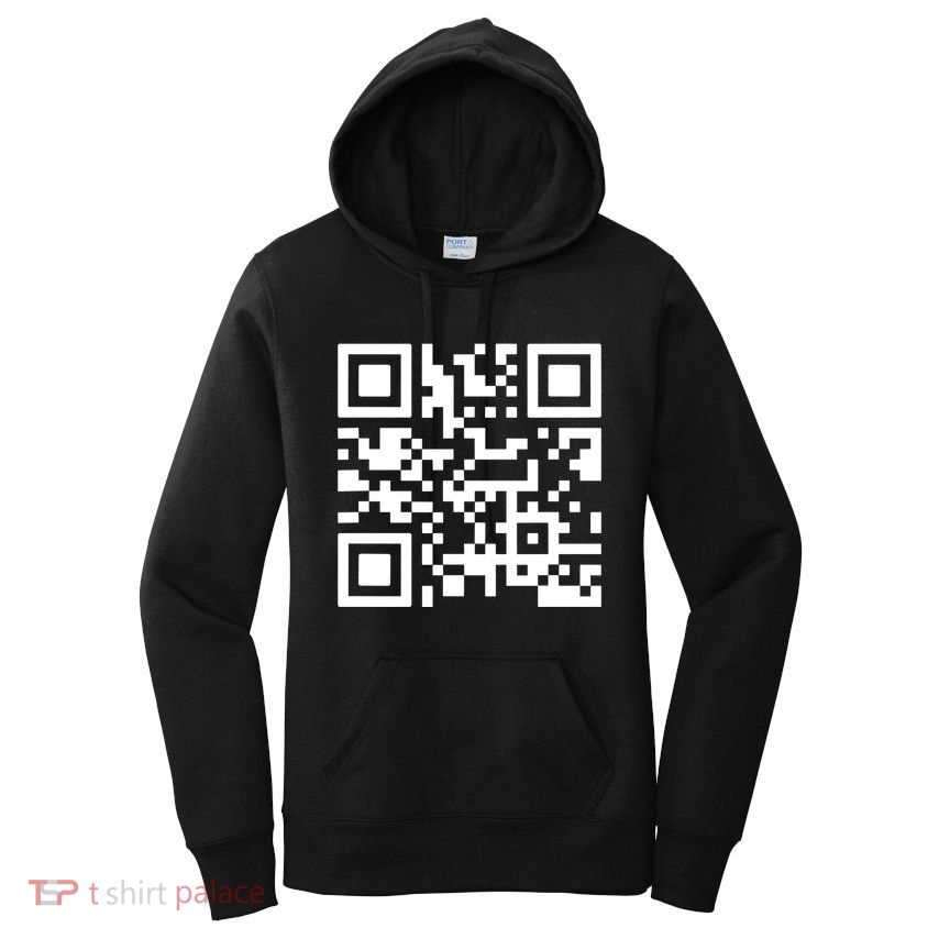 Fuck You Qr Code Women's Pullover Hoodie