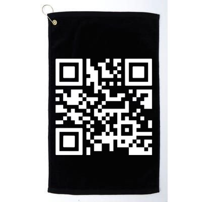 Fuck You Qr Code Golf Towel