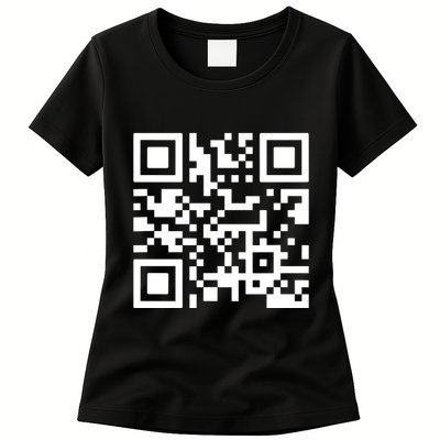 Fuck You Qr Code Womens T-Shirt