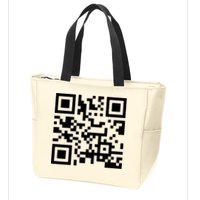 Fuck You Qr Code Zip Tote Bag