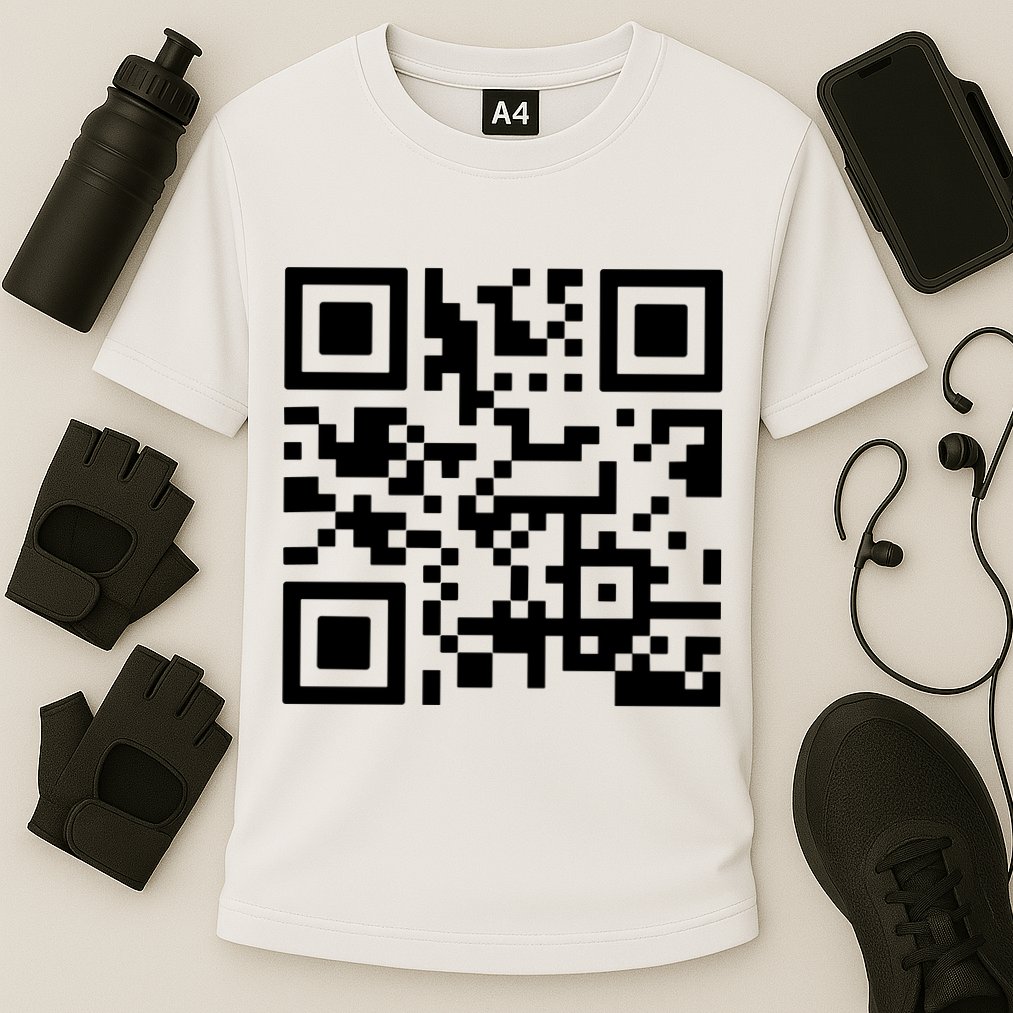 Fuck You Qr Code Performance Shirt