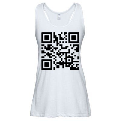Fuck You Qr Code Ladies Essential Flowy Tank