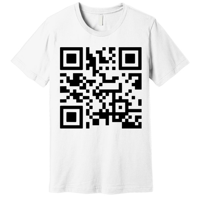 Fuck You Qr Code Premium T-Shirt